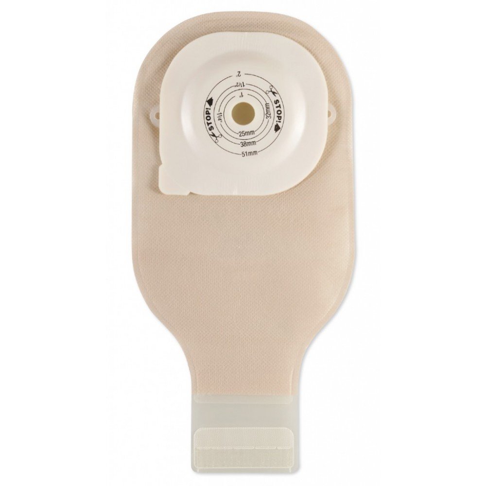 Hollister 26801 Moderma Flex Drainable Pouch Opaque Maxi Lock n Roll SoftFlex Convex